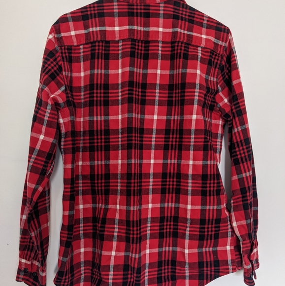 Red plaid flannel - Picture 2 of 6